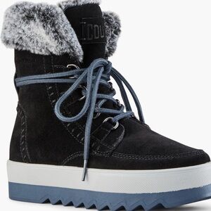 HP 🎉🎉🎉Cougar Vanetta Faux Fur Trim Waterproof Boot EUC